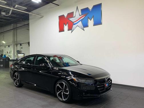 Crystal Black Pearl 2022 Honda Accord Sport 1.5T