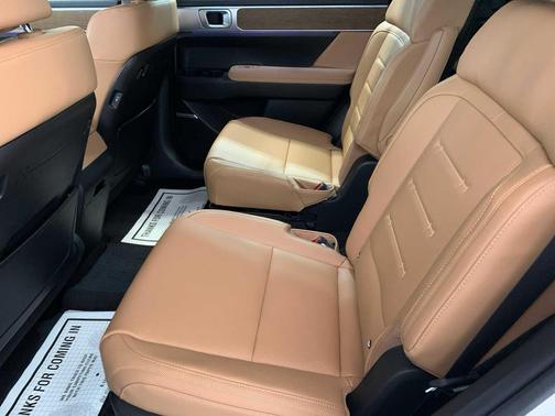 Serenity White 2026 Hyundai SANTA FE Calligraphy