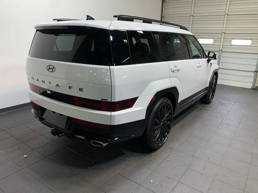 Serenity White 2026 Hyundai SANTA FE Calligraphy