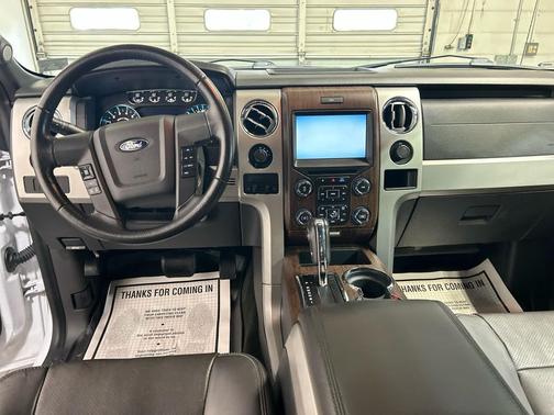 OXFORD WHITE 2014 Ford F-150 Lariat
