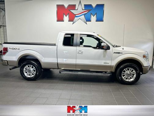 OXFORD WHITE 2014 Ford F-150 Lariat
