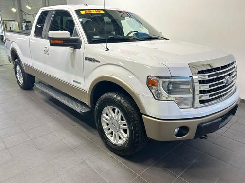 OXFORD WHITE 2014 Ford F-150 Lariat