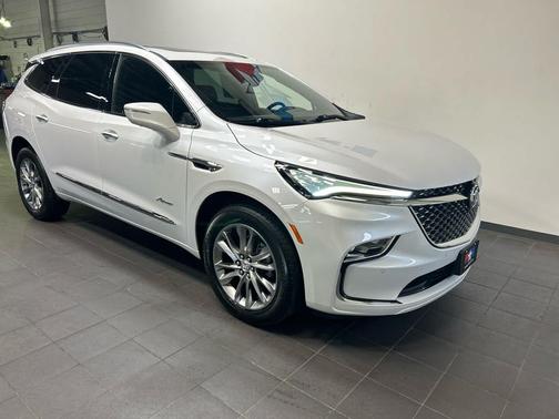 White Frost Tricoat 2023 Buick Enclave Avenir AWD