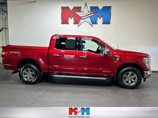 Rapid Red Metallic Tinted Clearcoat 2022 Ford F-150 Lariat