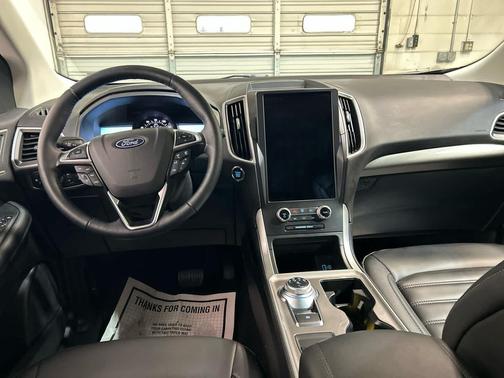 Atlas Blue Metallic 2024 Ford Edge SEL
