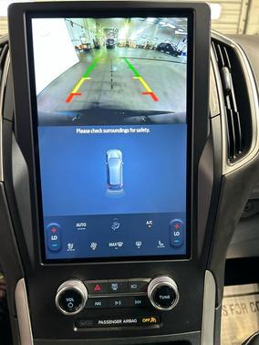 Atlas Blue Metallic 2024 Ford Edge SEL