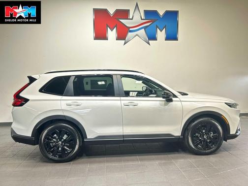 Platinum White Pearl 2027 Honda CR-V Hybrid Sport Touring AWD