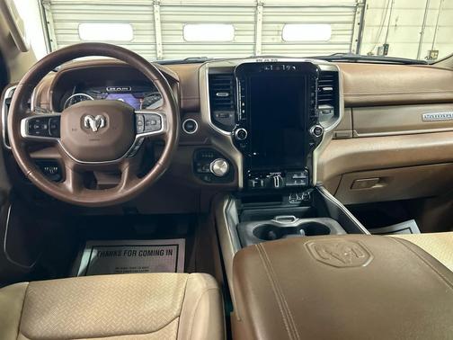 Bright White Clearcoat 2021 RAM 1500 Laramie