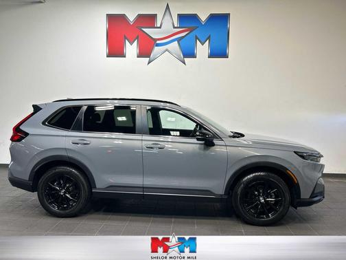 GRAY 2025 Honda CR-V Hybrid Sport AWD