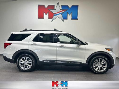 STAR WHITE MET TRI-COAT 2020 Ford Explorer XLT