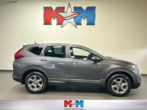 GRAY 2017 Honda CR-V EX-L