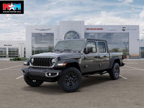 Granite Crystal Metallic Clearcoat 2026 Jeep Gladiator Sport