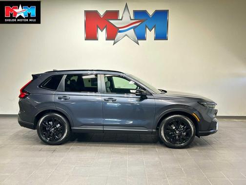 Meteorite Gray Metallic 2026 Honda CR-V Hybrid Sport Touring AWD