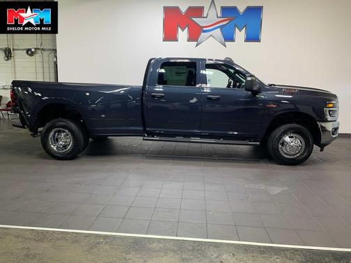 Forged Blue Metallic 2026 RAM 3500 Tradesman Crew Cab 4x4 8' Box