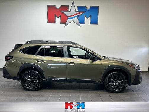 Autumn Green Metallic 2025 Subaru Outback Onyx Edition XT