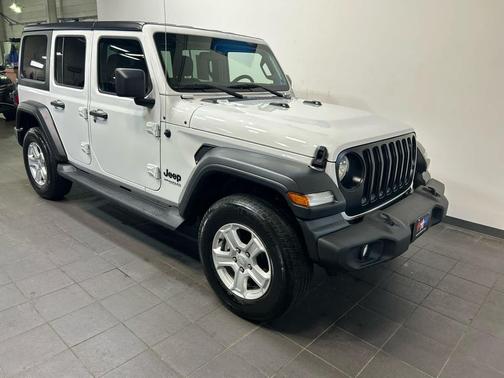 Bright White Clearcoat 2022 Jeep Wrangler Unlimited Sport