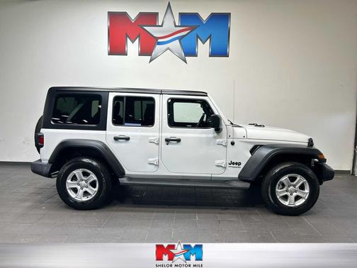 Bright White Clearcoat 2022 Jeep Wrangler Unlimited Sport