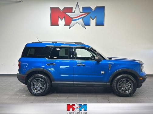 VELOCITY BLUE 2022 Ford Bronco Sport Big Bend