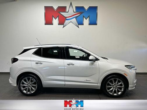 White Frost Tricoat 2025 Buick Encore GX Avenir
