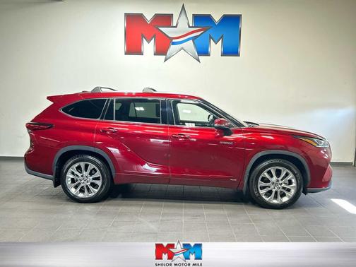 Ruby Flare Pearl 2020 Toyota Highlander Hybrid Limited