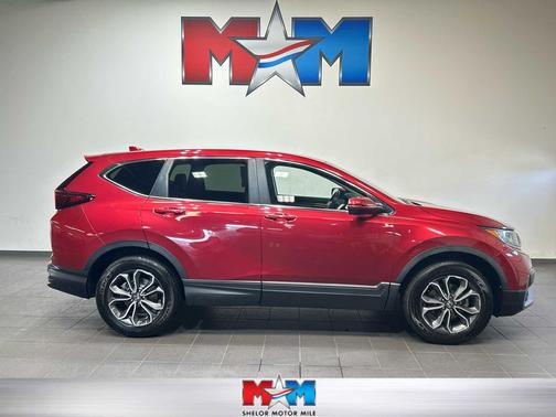 Radiant Red Metallic 2021 Honda CR-V AWD EX-L