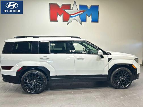 Serenity White 2027 Hyundai SANTA FE Calligraphy