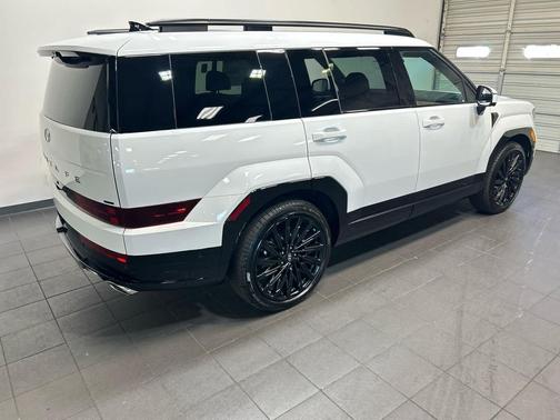 Serenity White 2027 Hyundai SANTA FE Calligraphy
