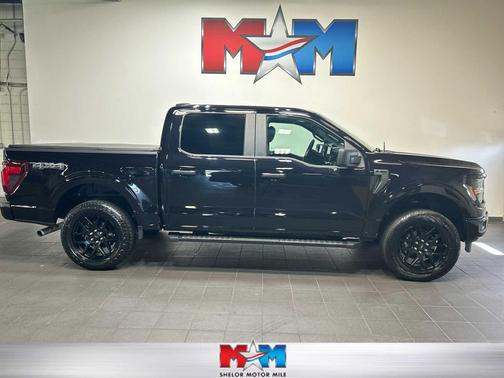 AGATE BLACK METALLIC 2024 Ford F-150 STX