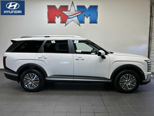 Creamy White Pearl 2026 Hyundai Palisade Hybrid SEL Premium 8P