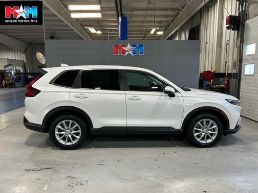 Platinum White Pearl 2026 Honda CR-V EX AWD