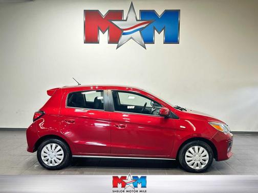 Infrared Metallic 2024 Mitsubishi Mirage ES