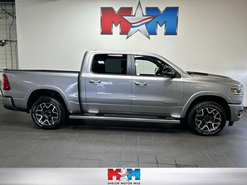 Billet Silver Metallic Clearcoat 2025 RAM 1500 Laramie