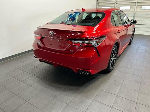 Supersonic Red 2024 Toyota Camry SE