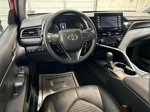 Supersonic Red 2024 Toyota Camry SE