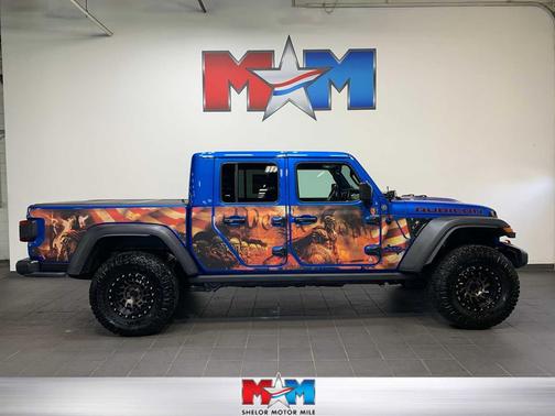 Hydro Blue Pearlcoat 2022 Jeep Gladiator Rubicon