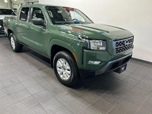 Tactical Green Metallic 2023 Nissan Frontier SV