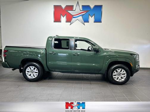 Tactical Green Metallic 2023 Nissan Frontier SV