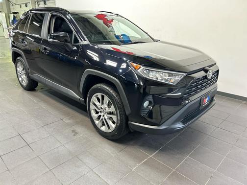 Midnight Black Metallic 2021 Toyota RAV4 XLE Premium