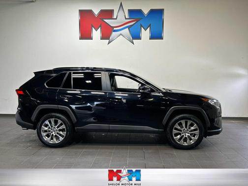 Midnight Black Metallic 2021 Toyota RAV4 XLE Premium