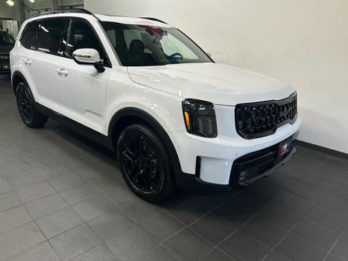 Glacial White Pearl 2025 Kia Telluride SX X-Line