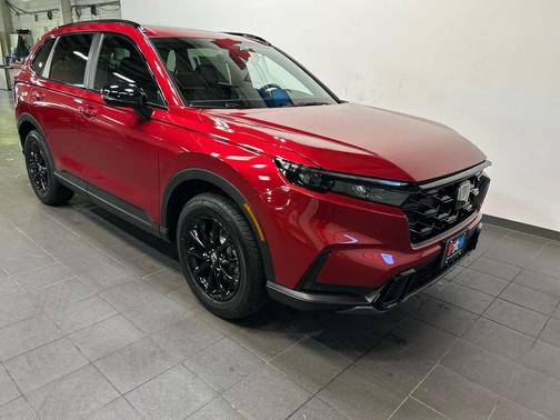 Radiant Red Metallic 2026 Honda CR-V Hybrid Sport-L AWD