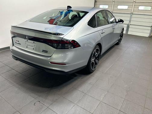 Solar Silver Metallic 2026 Honda Accord Hybrid Sport