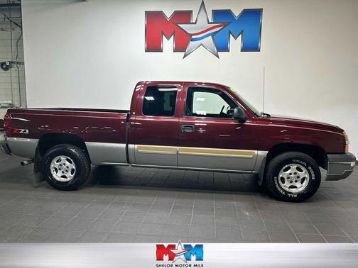 Dark Carmine Red Metallic 2003 Chevrolet Silverado 1500 LS Extended Cab