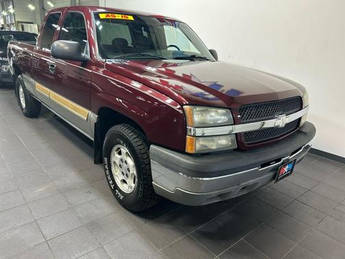Dark Carmine Red Metallic 2003 Chevrolet Silverado 1500 LS Extended Cab