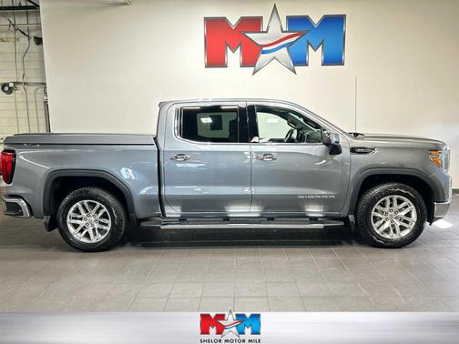 Satin Steel Metallic 2021 GMC Sierra 1500 SLT