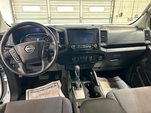 Glacier White 2022 Nissan Frontier S