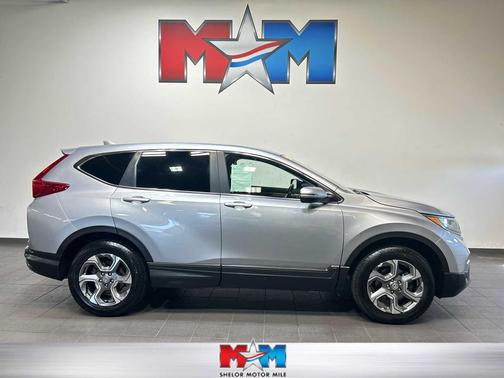 Lunar Silver Metallic 2017 Honda CR-V EX-L