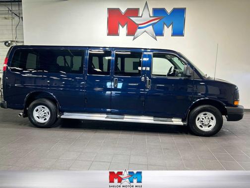 Dark Blue Metallic 2014 Chevrolet Express 3500 LS
