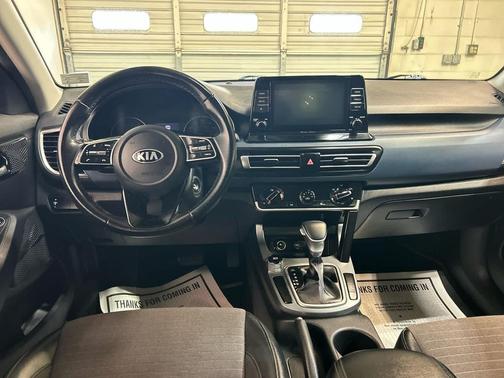 Cherry Black 2021 Kia Seltos S