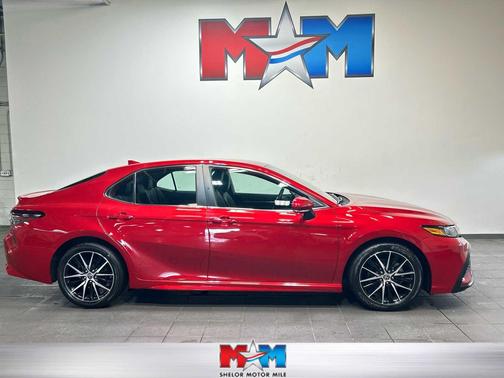 Supersonic Red 2023 Toyota Camry SE